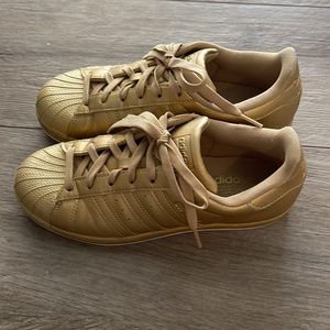 ADIDAS Originals Gold Sneakers - Women’s 6